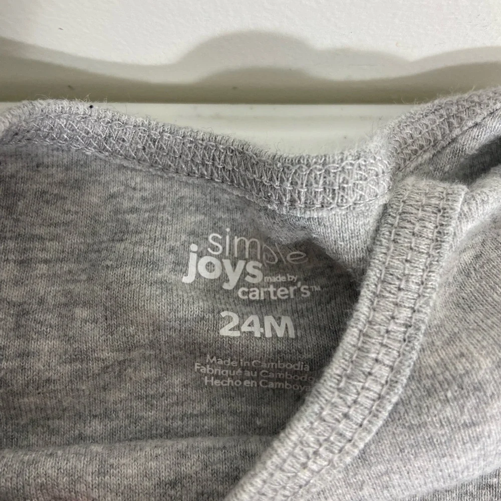 NWOT EUC BUNDLE Carter’s baby boy’s jumper onesie shirt‎ 24 months clothing set - Picture 6 of 7